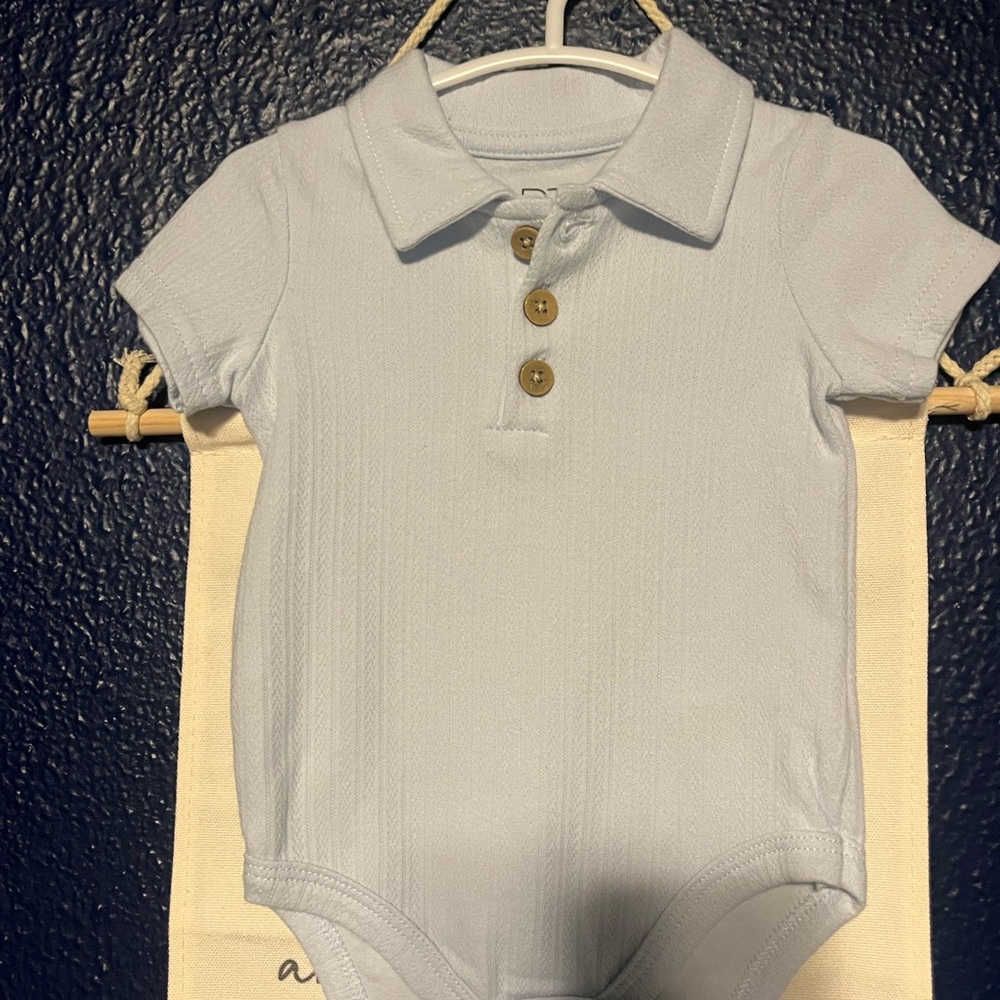 Light Blue Baby Boy Polo Shirt